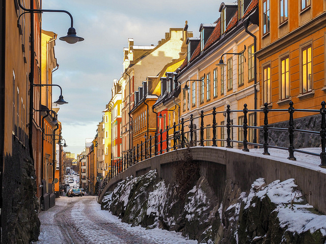 Sunrise in Stockholm, image credit: Chas B, Flickr, CC BY